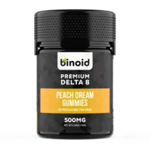 Delta 8 THC Gummies ā Peach Dream