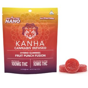 Hybrid Fruit Punch Fusion Nano Gummies 10pk [100mg]