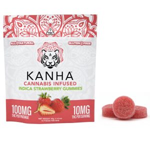 Classic Indica Strawberry Gummies 10pk [100mg]