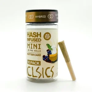 Hash Infused THC Pre-rolls Australia Butter Cake – 3 G – 10 Pack
