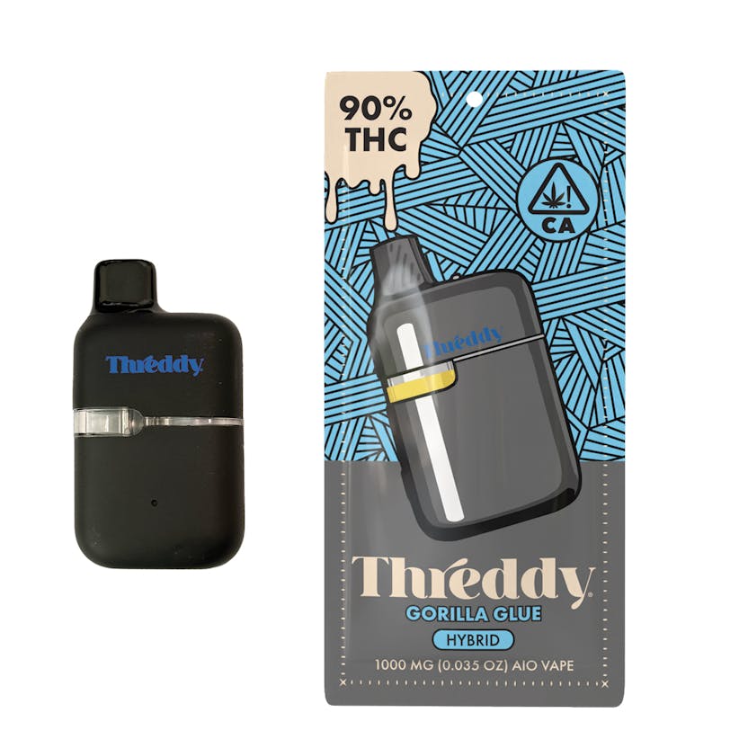 THREDDY Gorilla Glue THC Vapes Australia | 1g AIO Hybrid
