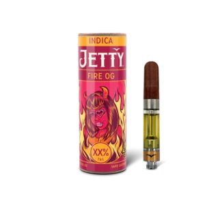 JETTY Fire OG THC Vapes Australia | 1g Indica