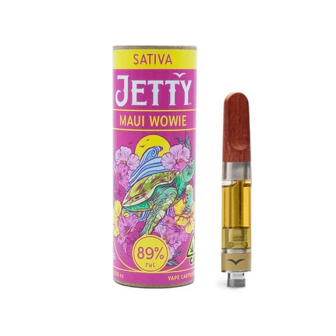 JETTY Maui Wowie THC Vapes Australia | 1g Sativa