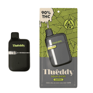 THREDDY Sour Diesel THC Vapes Australia| 1g AIO Sativa