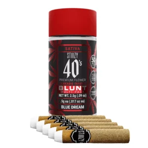 STIIIZY – Infused 40’s Mini Blunt 5pk [2.5g] Blue Dream Pre-rolls Australia