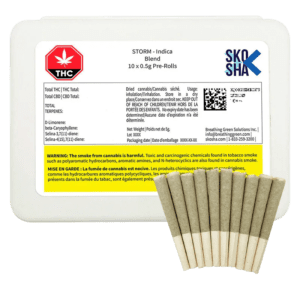 Storm Indica Pre-rolls 10 x 0.5 g