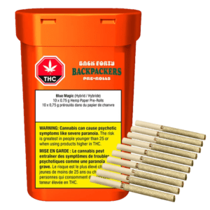 Backpackers Blue Magic Pre-rolls 10 x 0.75 g