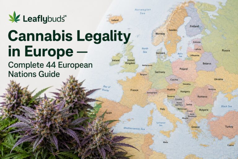 Cannabis Legality in Europe — Complete 44 European Nations Guide