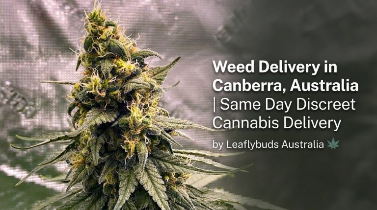 Weed Delivery in Canberra, Australia | Same Day Discreet Cannabis Delivery by Leaflybuds Australia