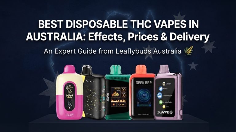 Best Disposable THC Vapes In Australia: Effects, Prices & Delivery by Leaflybuds Australia