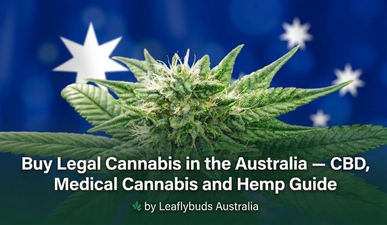 Buy Legal Cannabis in the Australia — CBD, Medical Cannabis and Hemp Guide by Leaflybuds Australia